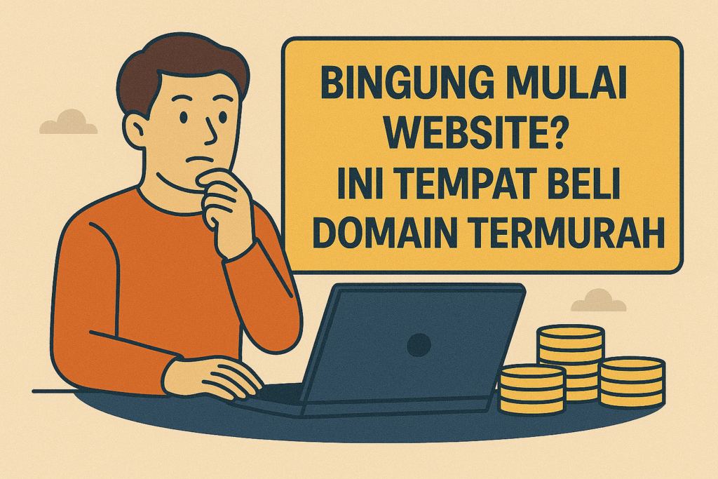 Tempat Beli Domain Termurah 2025!