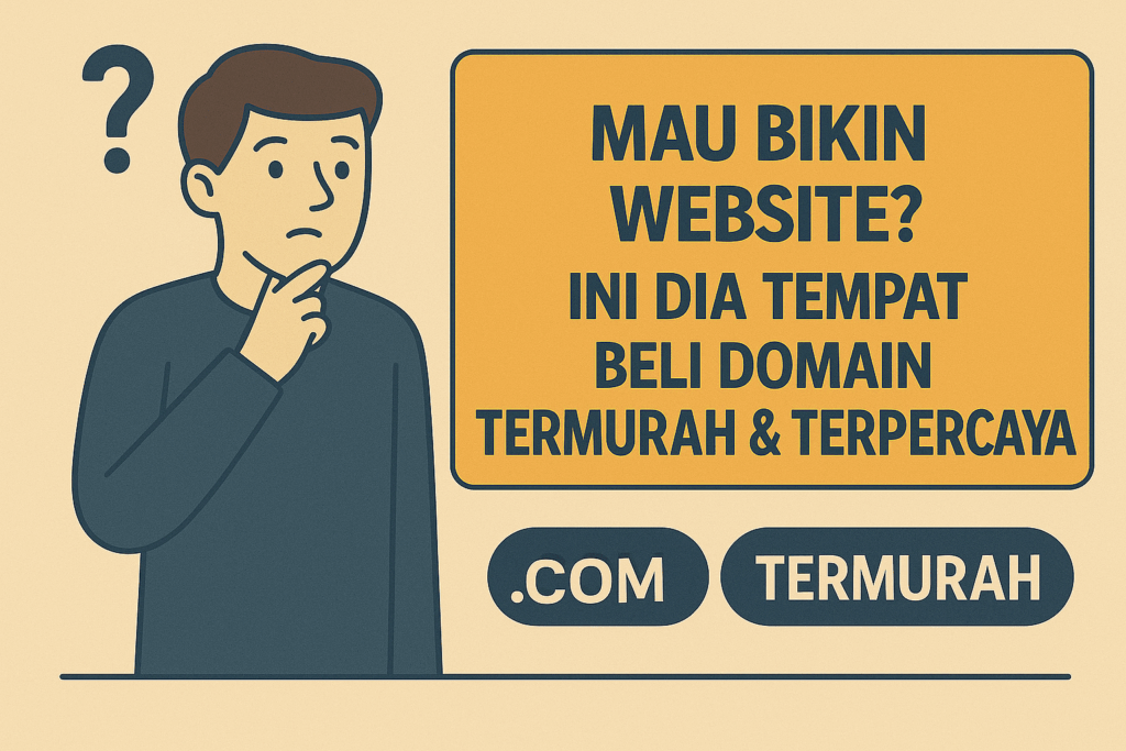 Tempat Beli Domain Termurah dan Terpercaya!