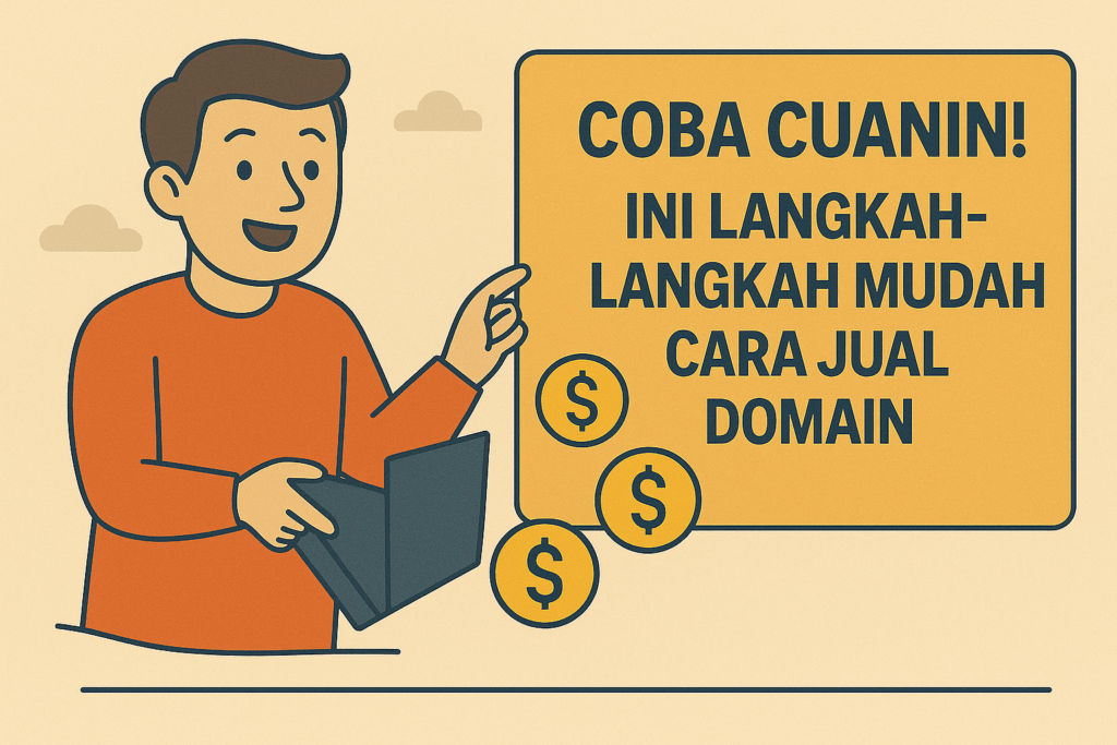 Langkah-Langkah Mudah Cara Jual Domain