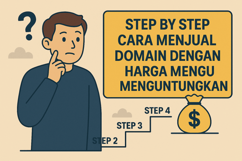 Cara Menjual Domain dengan Harga Menguntungkan