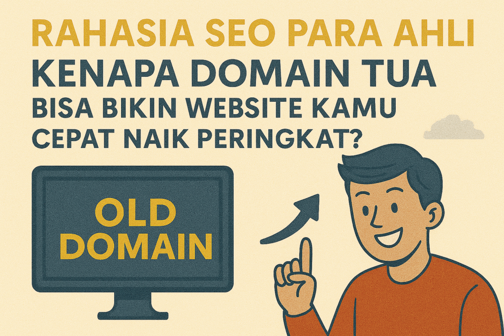 Kenapa Domain Tua Bisa Bikin Website Kamu Cepat Naik Peringkat?